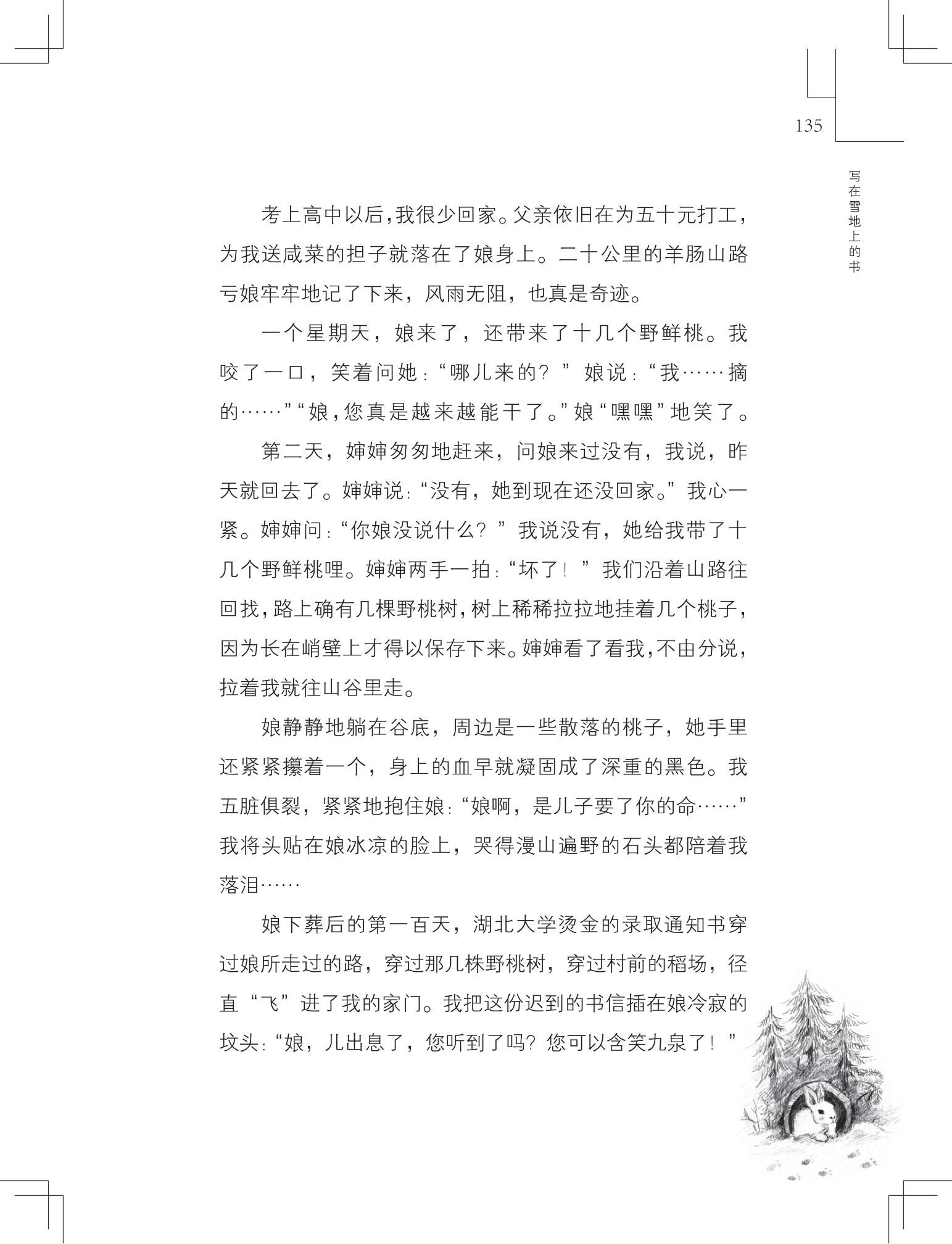 《写在雪地上的书》