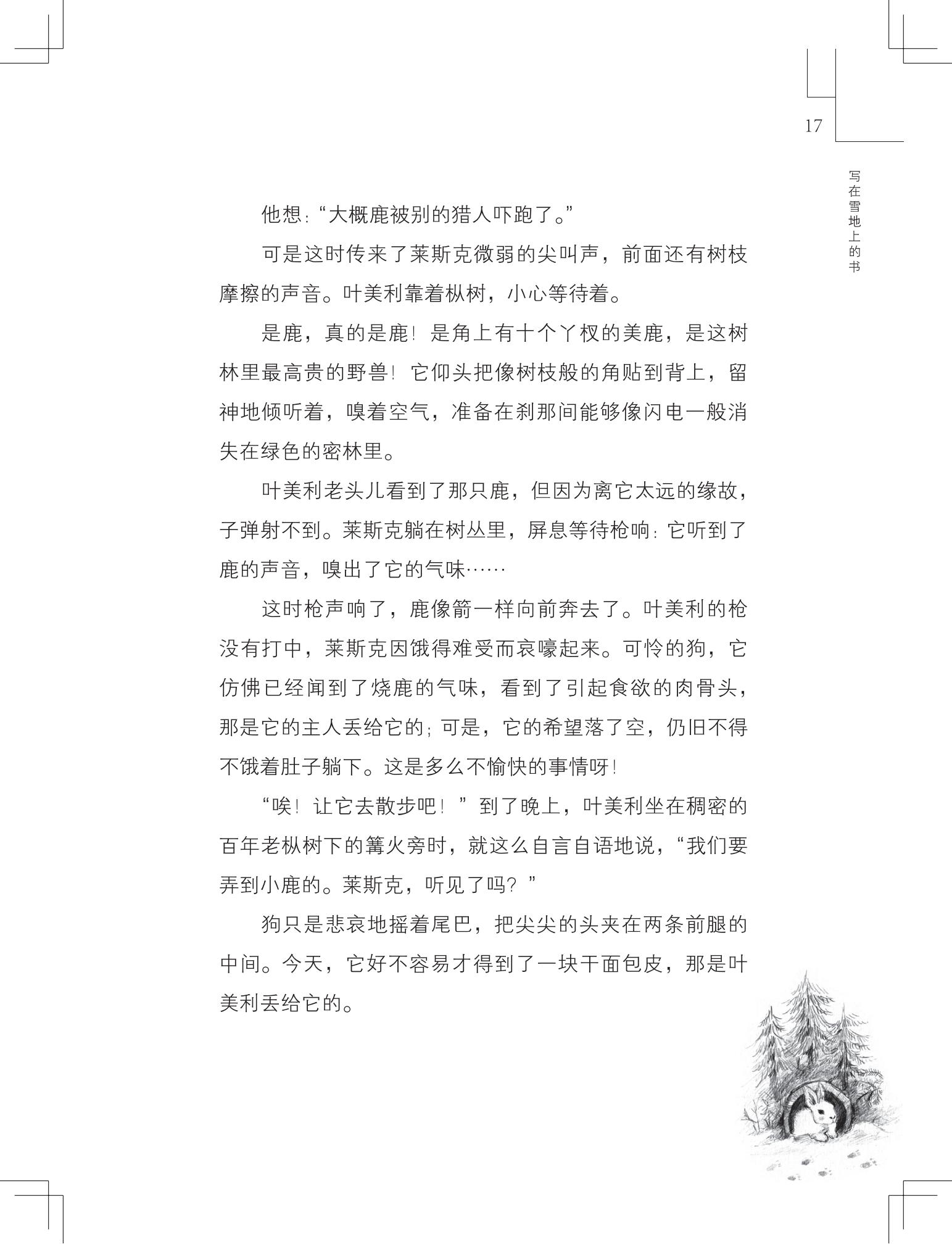 《写在雪地上的书》