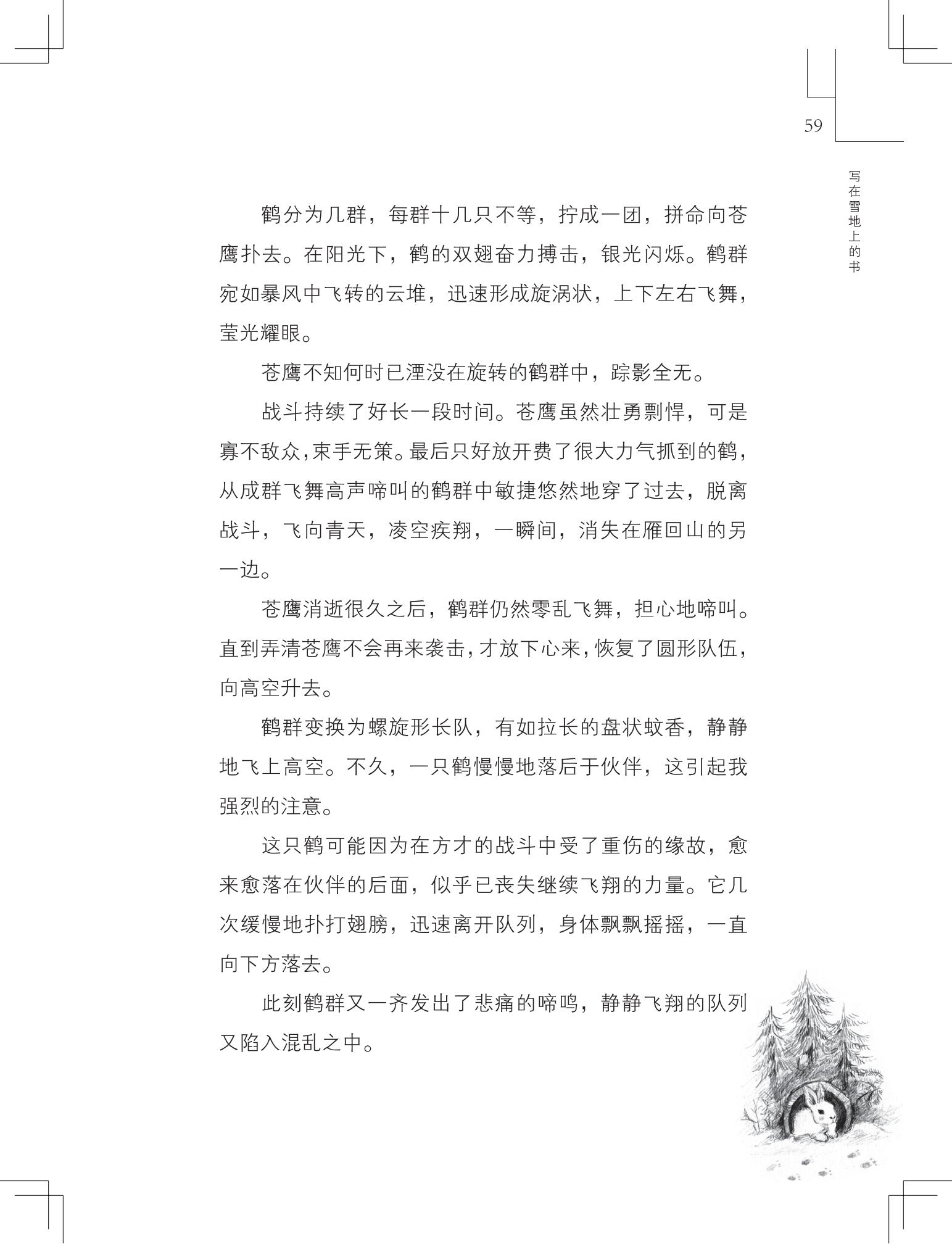 《写在雪地上的书》