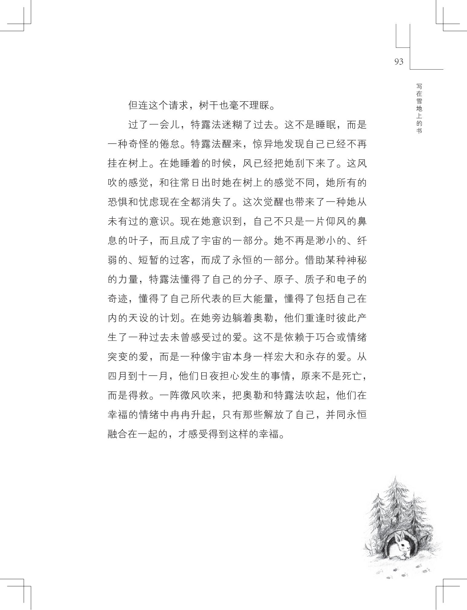 《写在雪地上的书》