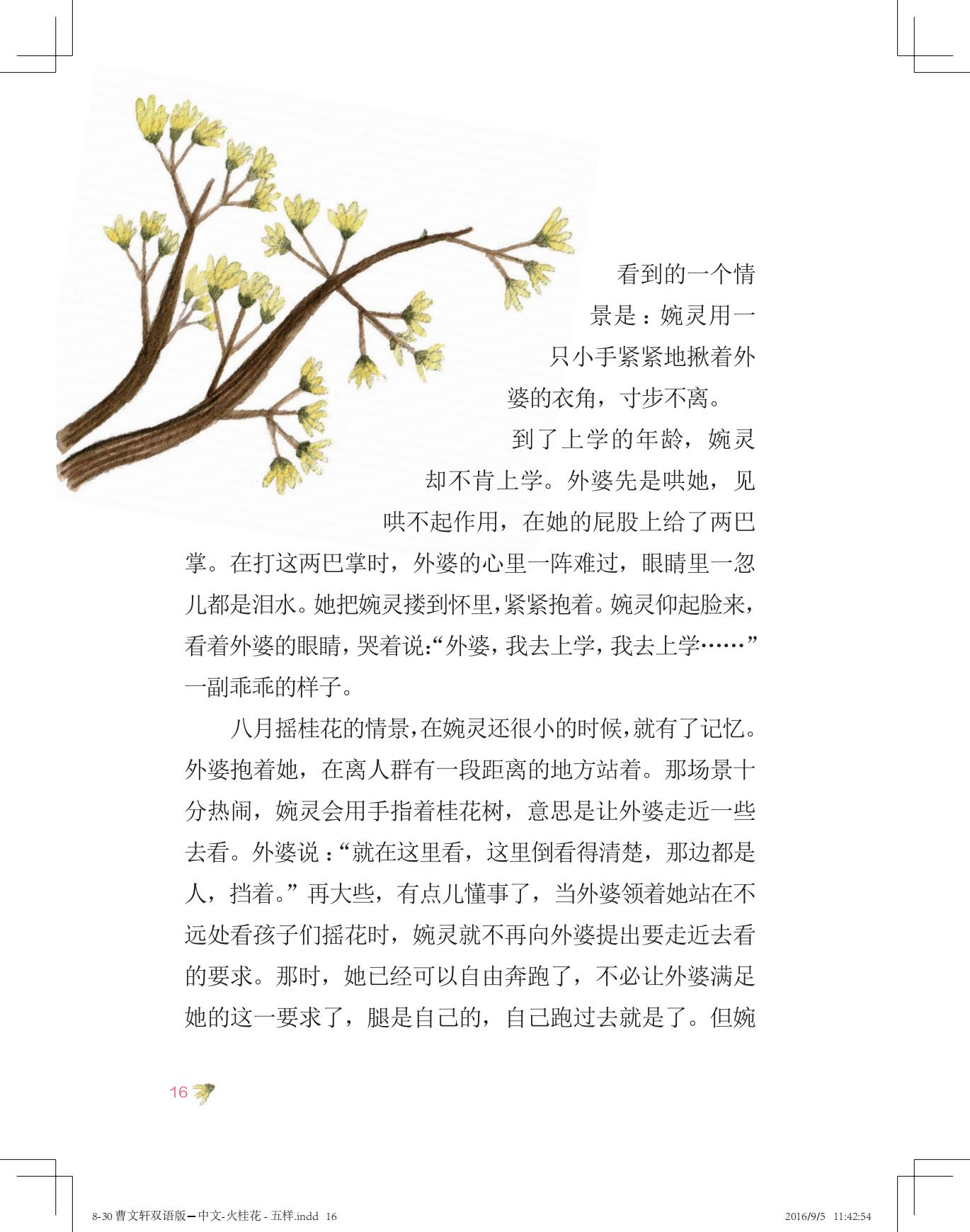 《火桂花》中文
