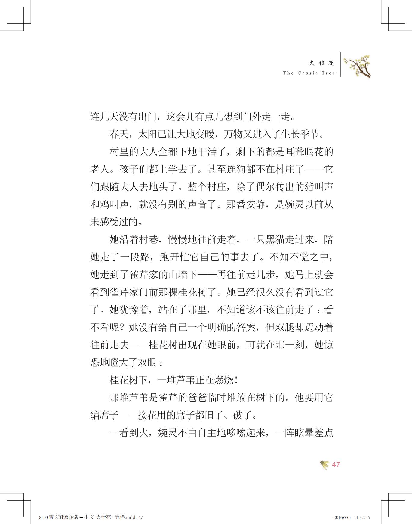 《火桂花》中文