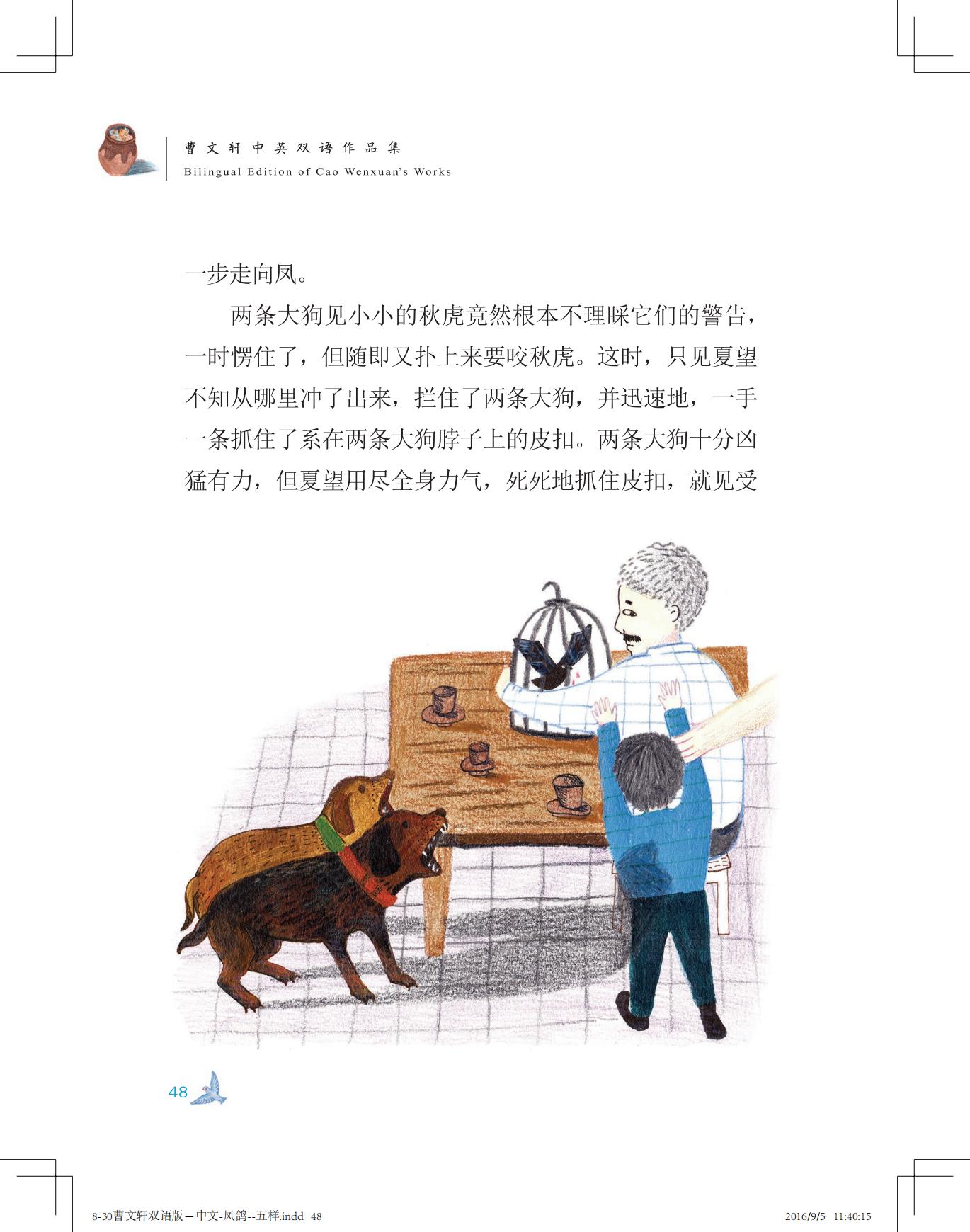 《凤鸽儿》双语版